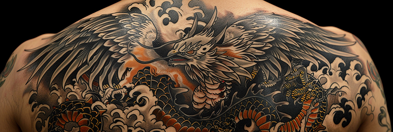 Dragon Hawk Tattoo