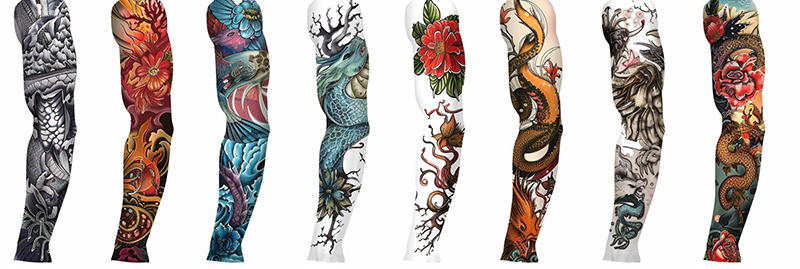 Fake Arm Sleeve Tattoos