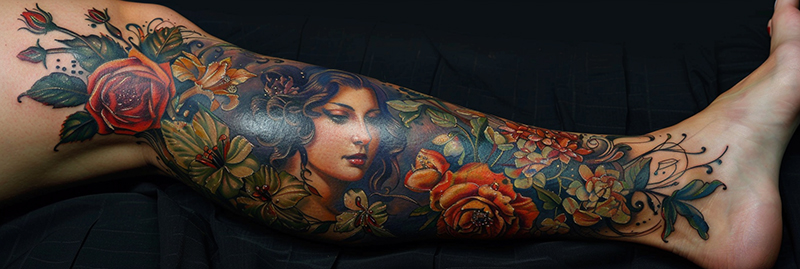 Leg Tattoos for Women