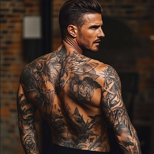 A Body of Art Like David Beckham