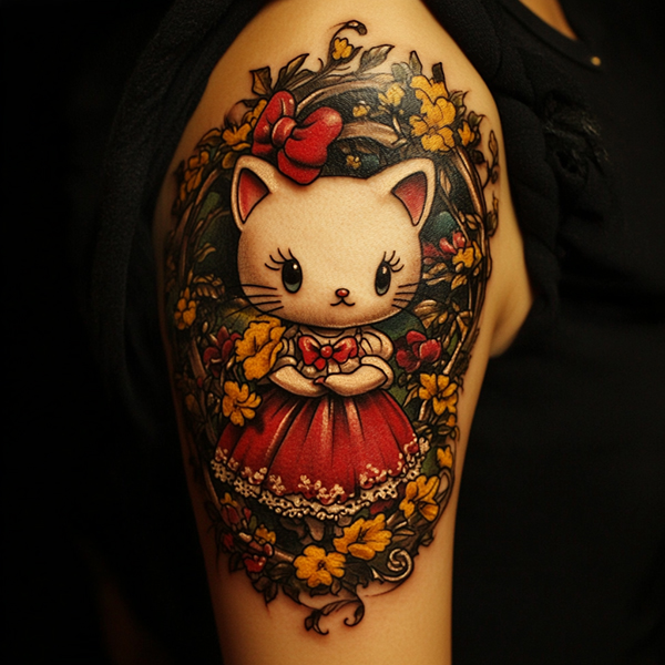 Cute_and_Quirky_Tattooed_Hello_Kitty