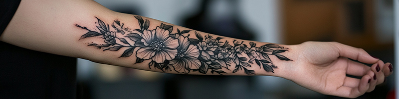 Forearm Tattoo balance