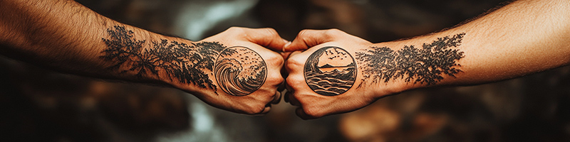 Matching Tattoos