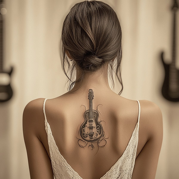 Music tattoo